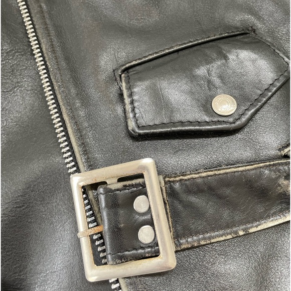 Schott NYC Perfecto 618 Steerhide motorcycle jacket size 36 USA - Picture 8 of 15